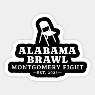 Alabama Brawl Sticker